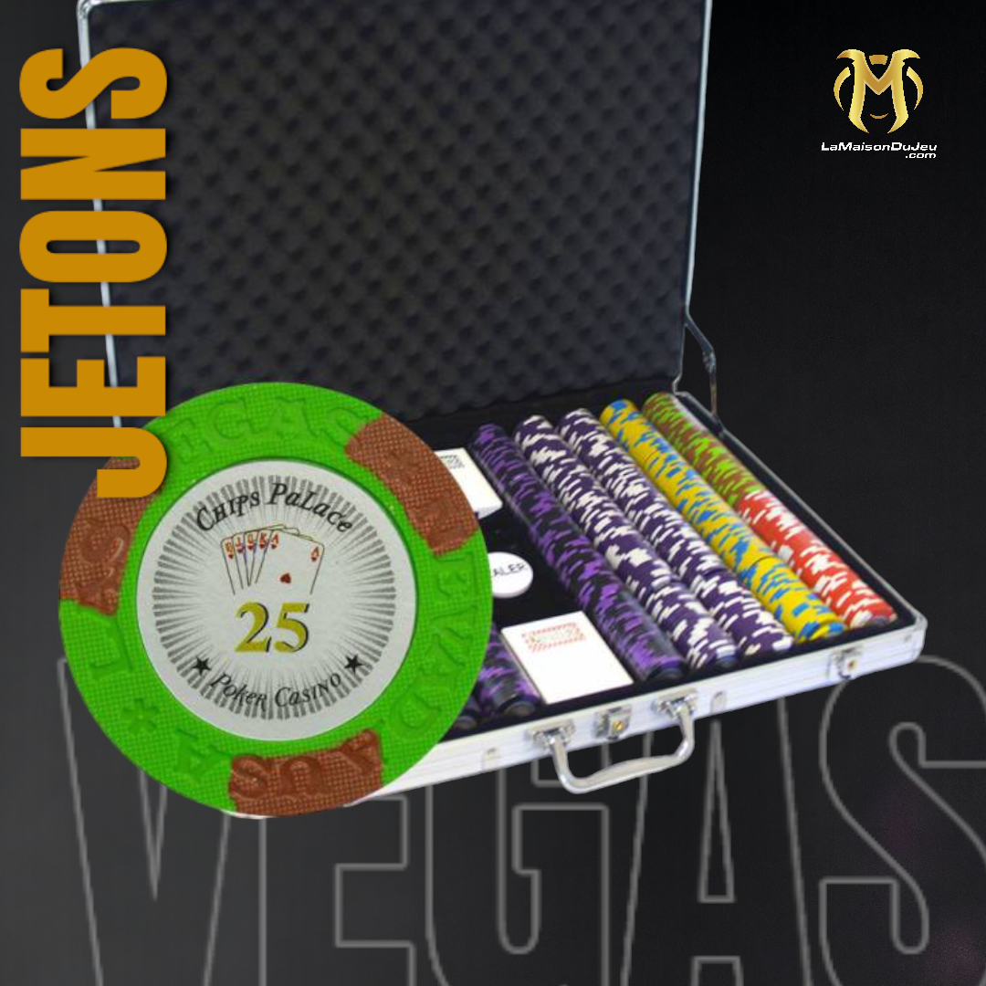 MALETTE DE POKER LAS VEGAS - ACCESSOIRES DE POKER - LMDJ - LAMAISONDUJEU.COM - POKER ADDICT - TABLES DE POKER DE LUXE - TABLE DE POKER HAUT DE GAMME PERSONNALISÉES - ACCESSOIRES DE POKER - JETONS DE POKER PERSONNALISÉS - FABRICANT DE TABLE DE POKER ARTISANALES - FABRICANT DE TABLE DE POKER HAUT DE GAMME 	