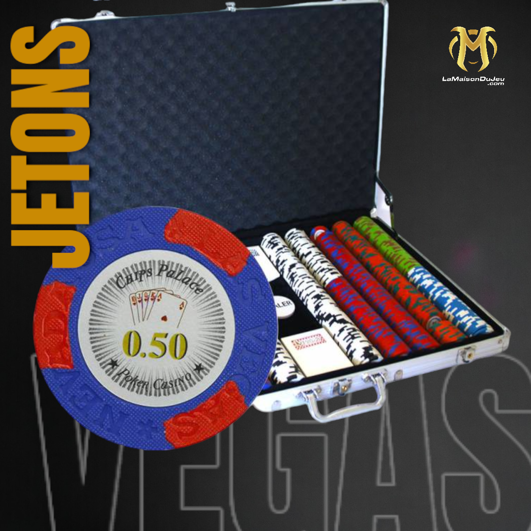 MALETTE DE POKER LAS VEGAS - ACCESSOIRES DE POKER - LMDJ - LAMAISONDUJEU.COM - POKER ADDICT - TABLES DE POKER DE LUXE - TABLE DE POKER HAUT DE GAMME PERSONNALISÉES - ACCESSOIRES DE POKER - JETONS DE POKER PERSONNALISÉS - FABRICANT DE TABLE DE POKER ARTISANALES - FABRICANT DE TABLE DE POKER HAUT DE GAMME