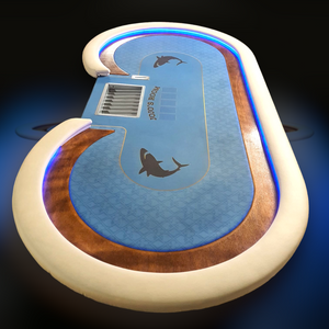 TABLE DE POKER HAUT DE GAMME DELUXE RACETRACK- LMDJ - LAMAISONDUJEU.COM - POKER ADDICT - TABLES DE POKER DE LUXE - TABLE DE POKER HAUT DE GAMME PERSONNALISÉES - ACCESSOIRES DE POKER - JETONS DE POKER PERSONNALISÉS - FABRICANT DE TABLE DE POKER ARTISANALES - FABRICANT DE TABLE DE POKER HAUT DE GAMME